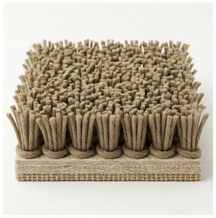 Cut pile carpet texture close-up